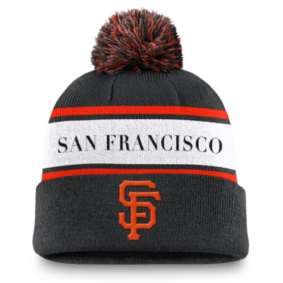 San Francisco Giants Team Stripe Peak Men's Nike MLB Cuffed